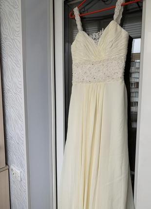 Свадебное платье в стиле ампир5 фото