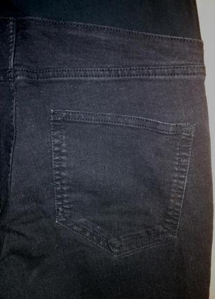 Треггинсы джинсы скини для беременных.чёрные.lc waikiki5 фото