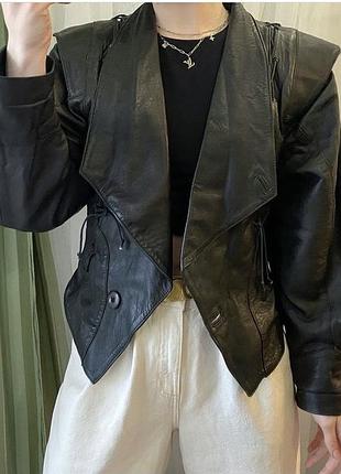 Куртка кожаная  винтаж