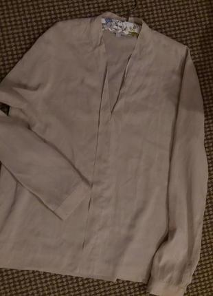 Ніжна шовкова блуза caspar david