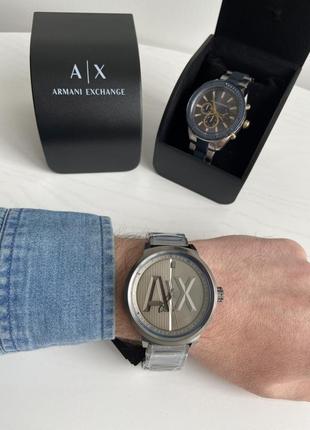 Armani exchange watch ax1362 чоловічий брендовий наручний годинник армані оригінал на подарунок чоловіку подарунок хлопцю5 фото