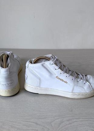 Кроссовки высокие reebok кожа4 фото