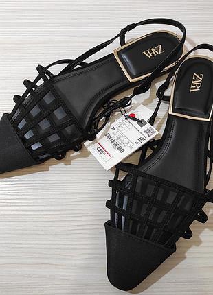 Босоніжки zara, 38розмір