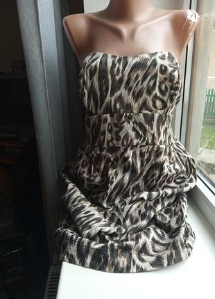 Сукня тигрова плаття платье