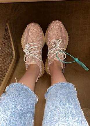 Женские стильные весенние кроссовки adidas yeezy boost 350 synth7 фото