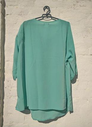 Стильная и оригинальная блуза-туника прямой пошив julietta3 фото