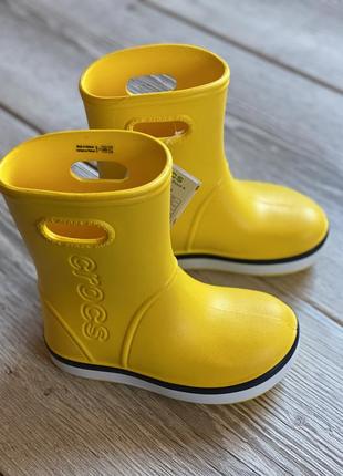 Резиновые сапоги crocs c6 c11 c12 c13 j2 резиновые сапожки гумачки крокс