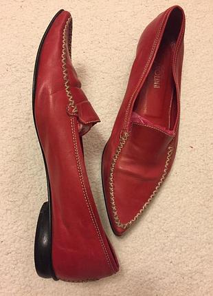 Мягкие кожаные туфли италия