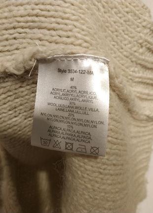 M l 48 50 сост нов blend collection шерсть альпака пуловер свитер zxc2 фото