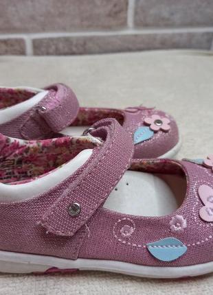 Туфельки для девочки 24р4 фото
