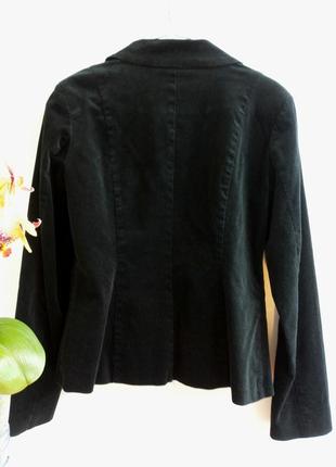 Жакет-блейзер пиджак черный вельветовый от vero moda размер l-ка наш 464 фото