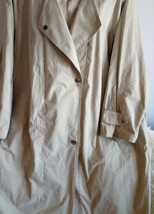 Плащ оверсайз, трапеція, весна-осінь, р. 20/4xl