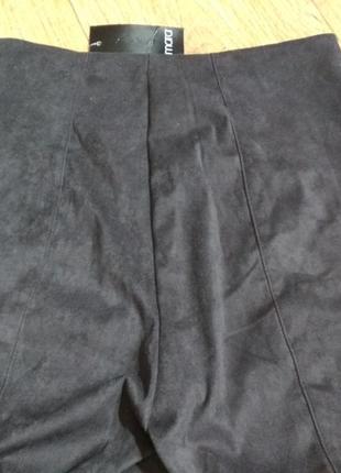 Мягкие стильные лосины леггинсы под замш esmara, р.365 фото