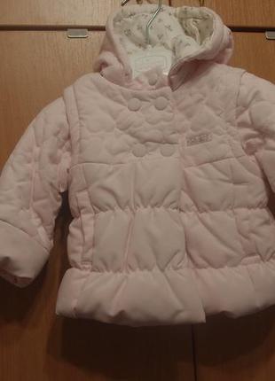 Куртка новая 3 мес chicco