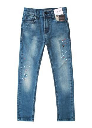 Джинси skinny blue denim primark