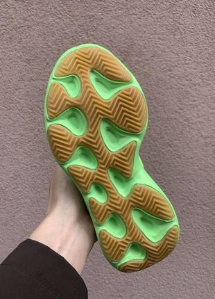 Кроссовки женские adidas yeezy boost 700 v3 green azael зеленые салатовые (адидас изи буст)4 фото
