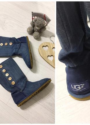 Джинсові уггі. ugg australia, оригінал!1 фото