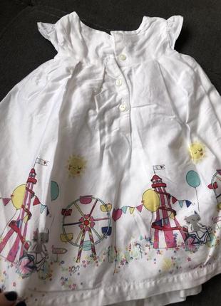Платье сарафан для малышки 3-6 мес6 фото