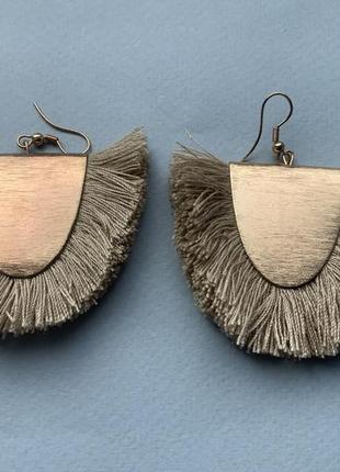 Серьги бижутерия сша