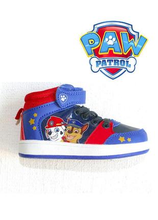 Дитячі високі снікерси paw patrol р. 22