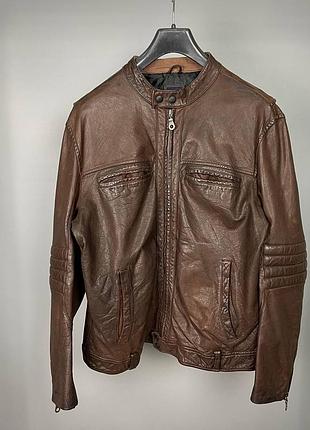 Чоловіча шкіряна куртка від gap