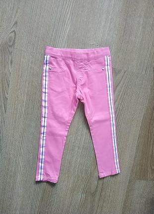 Розовые джеггинсы kids 98 см