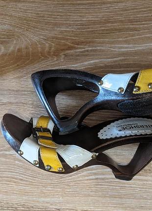 Шлепки сабо италия