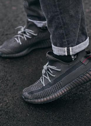 Кроссовки adidas yeezy boost 350 "black"