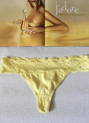 Трусики-стринги длинные новые l