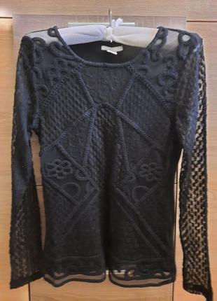 Кофта з мереживом фірми h&m 3
