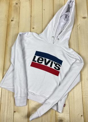 Кофта топік з капюшоном толстовка levi's levis оригінальний худі кельми