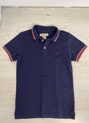 Футболка, поло  h&m 8-10лет