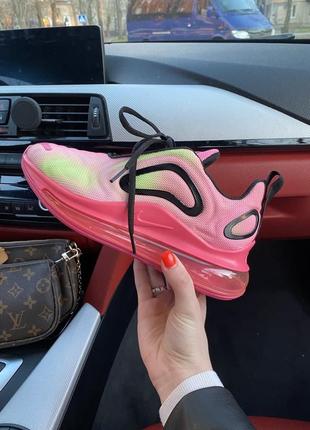 Женские кроссовки nike air max 720 pink5 фото