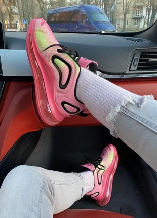 Женские кроссовки nike air max 720 pink3 фото