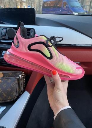 Женские кроссовки nike air max 720 pink8 фото