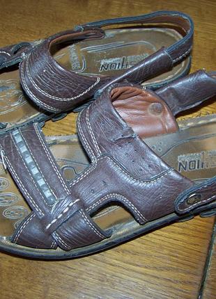 Сандали на тракторной подошве подростковые 25.5-26 длина