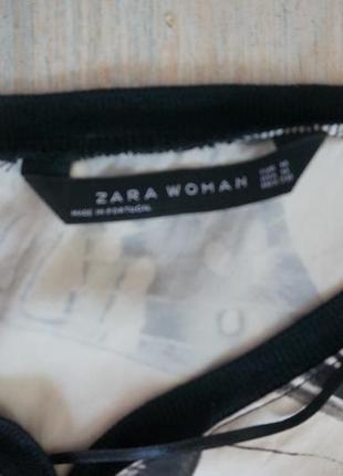 Zara блуза шелк р-р м3 фото
