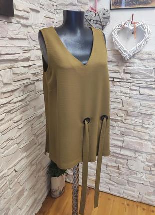 Якісна, стильна футболка футболка блуза туніка без рукавів next