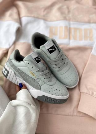 Женские кроссовки puma cali grey