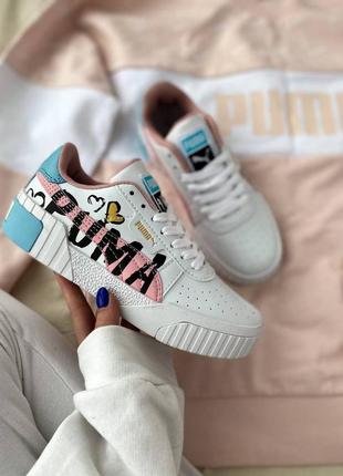 Жіночі кросівки puma cali white