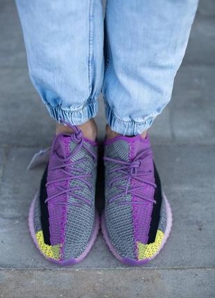 Чоловічі кросівки adidas yeezy boost 350 purple