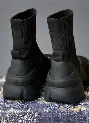 В стиле christian dior кроссовки-носки диор кросівки-носки діор жіночі8 фото