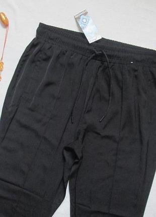 Шикарні літні брюки джоггеры з тонкими лампасами висока посадка boohoo2 фото
