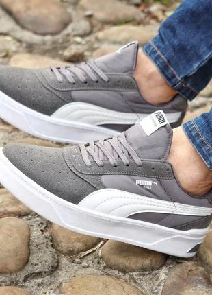 Кроссовки puma cali grey3 фото