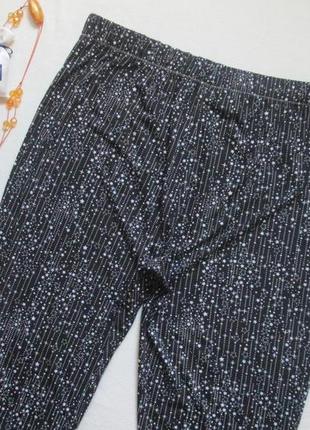 Суперовые мягкие домашние штаны принт звездное небо высокая посадка holiday shop4 фото