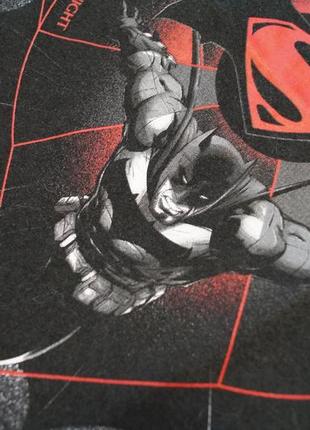 Футболка с принтом бэтмена и супермена batman v superman dc comics7 фото