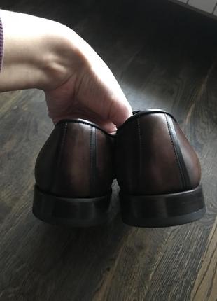 Мужские кожаные туфли, испанский бренд4 фото