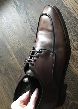 Мужские кожаные туфли, испанский бренд8 фото