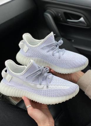 Жіночі кросівки adidas yeezy boost v2 silver reflective , рефлектив , купити в україні2 фото