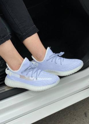 Жіночі кросівки adidas yeezy boost v2 silver reflective , рефлектив , купити в україні10 фото